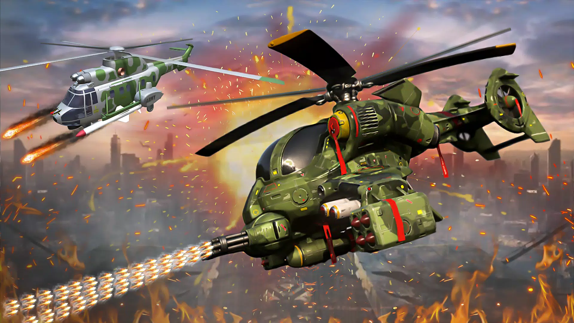 Gunship Helicopter Shooting 3D Screenshot8