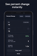 Quick Percent Calculator Screenshot1