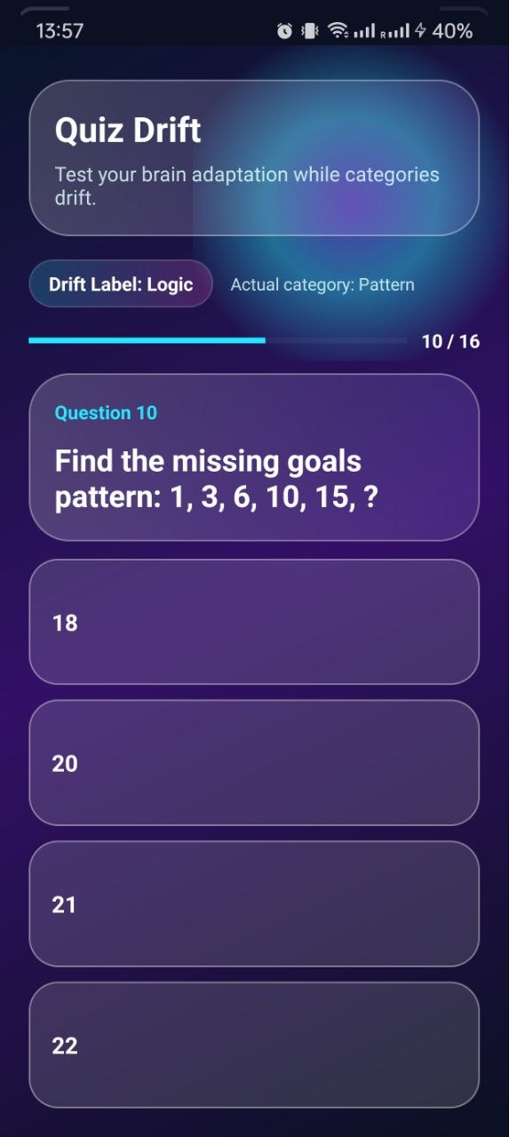 Quiz Drift Screenshot3