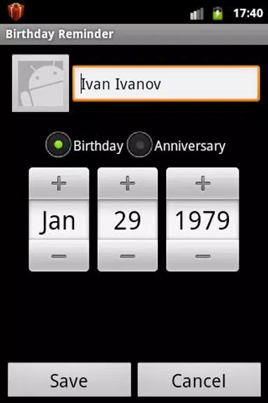 Birthday Reminder Screenshot3