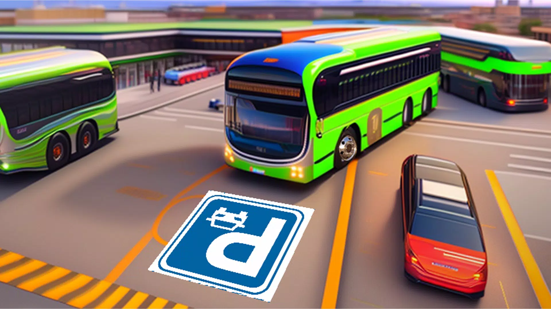 Bus Parking Game - Bus Driving Screenshot1