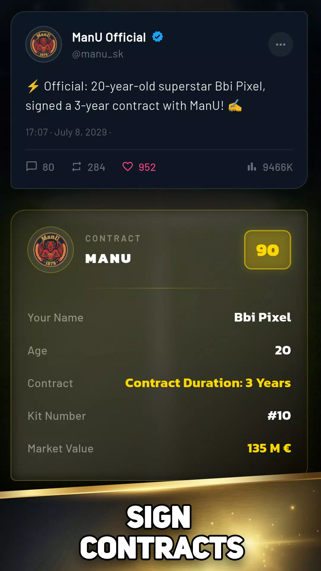 Wonderkid: Football Career Sim Screenshot5