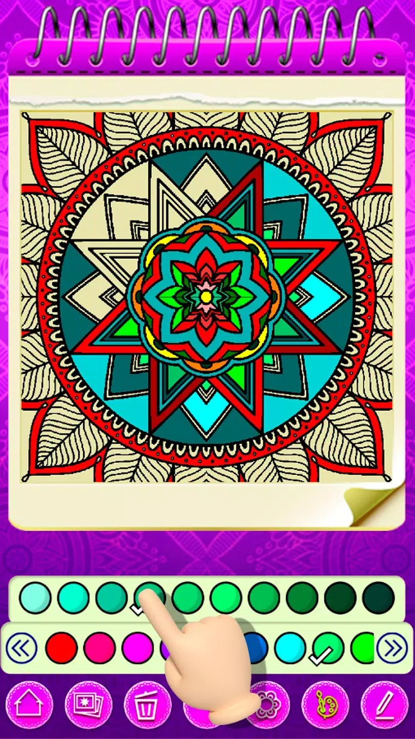 Colorear Mándalas Antiestrés Screenshot2