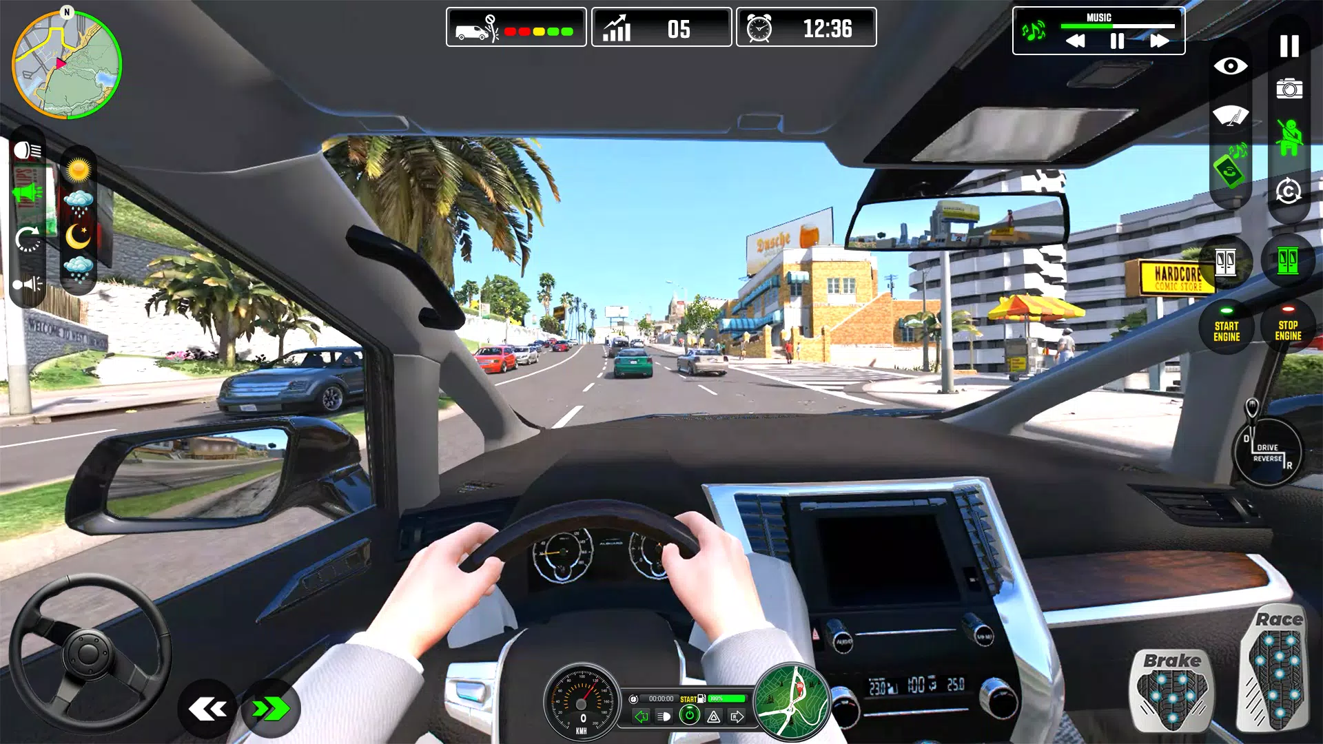 Urban Van Driving Simulator 3D Screenshot7