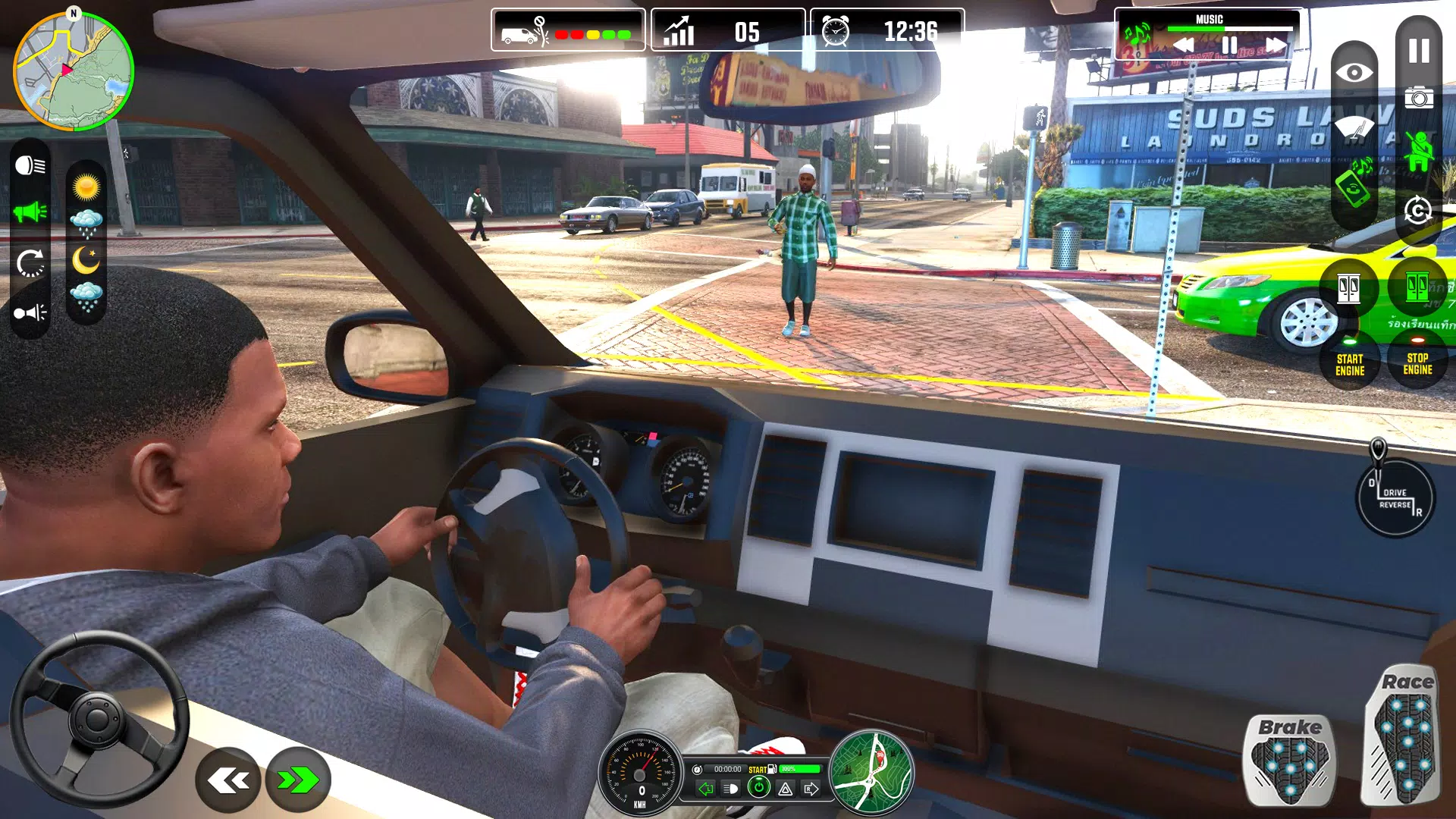 Urban Van Driving Simulator 3D Screenshot2