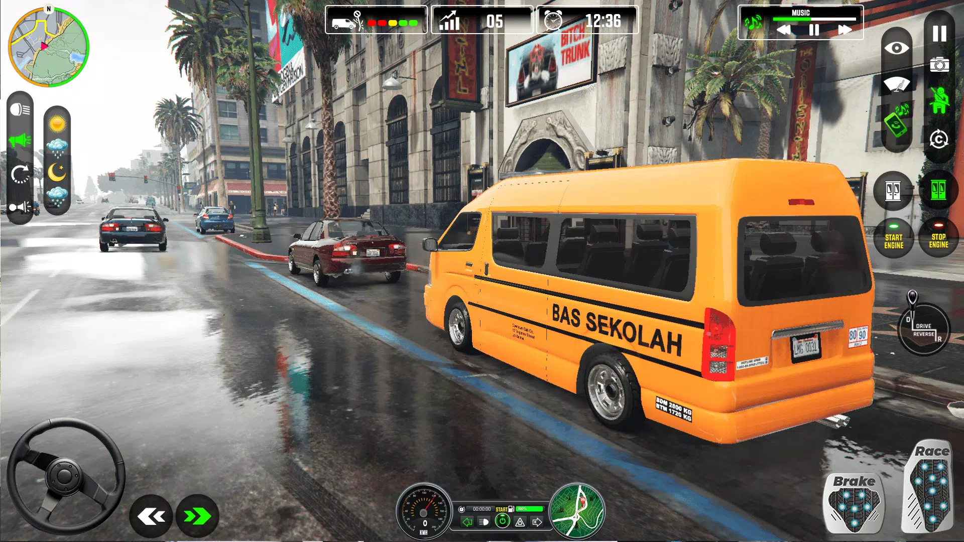 Urban Van Driving Simulator 3D Screenshot8