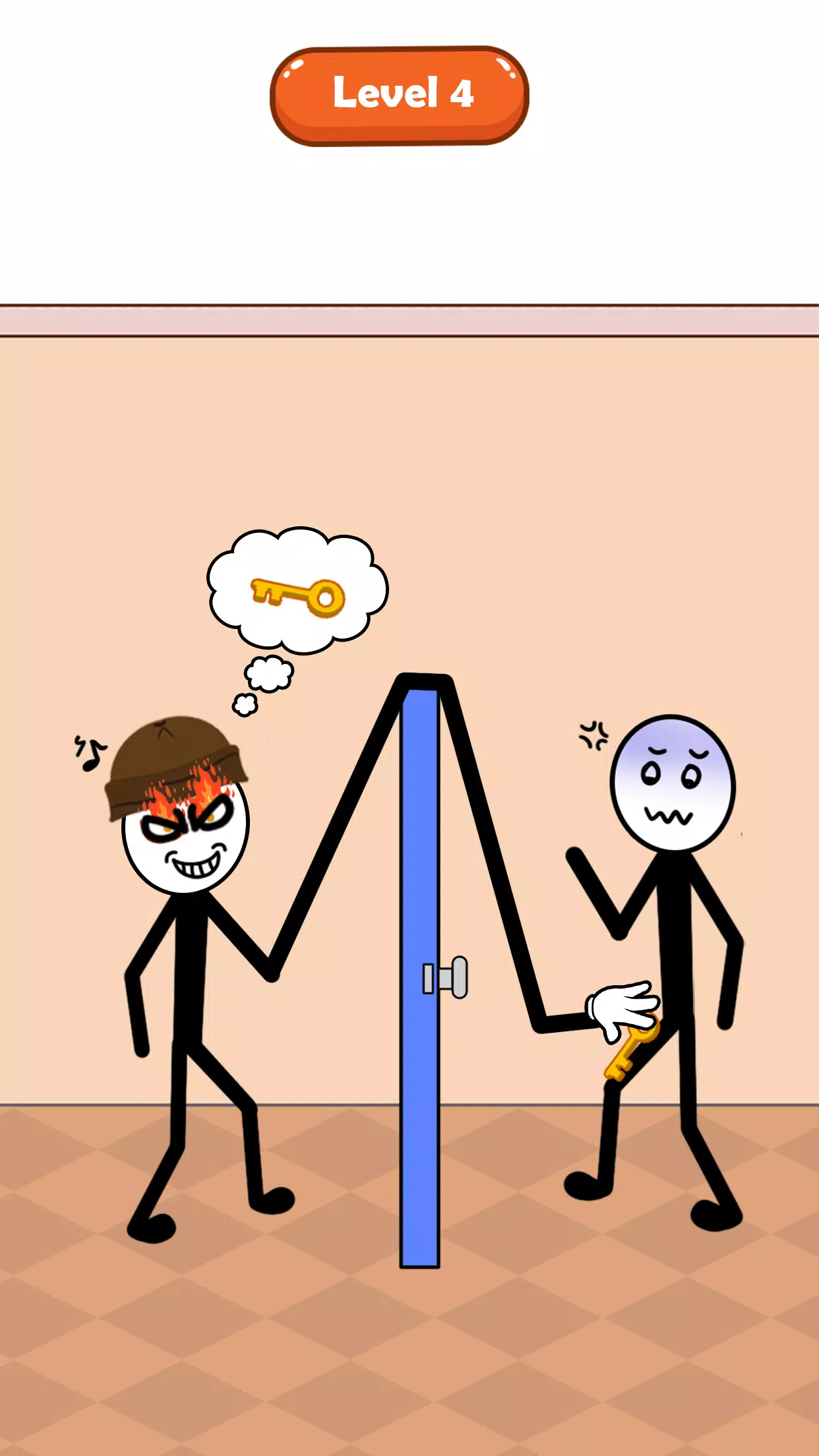 Stickman Thief Puzzle IQ Brain Screenshot4