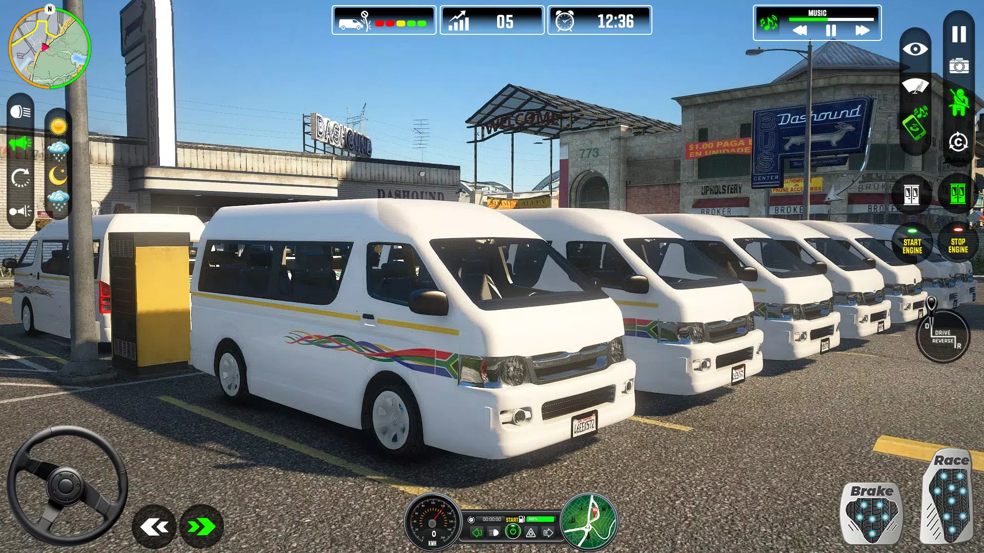 Urban Van Driving Simulator 3D Screenshot3