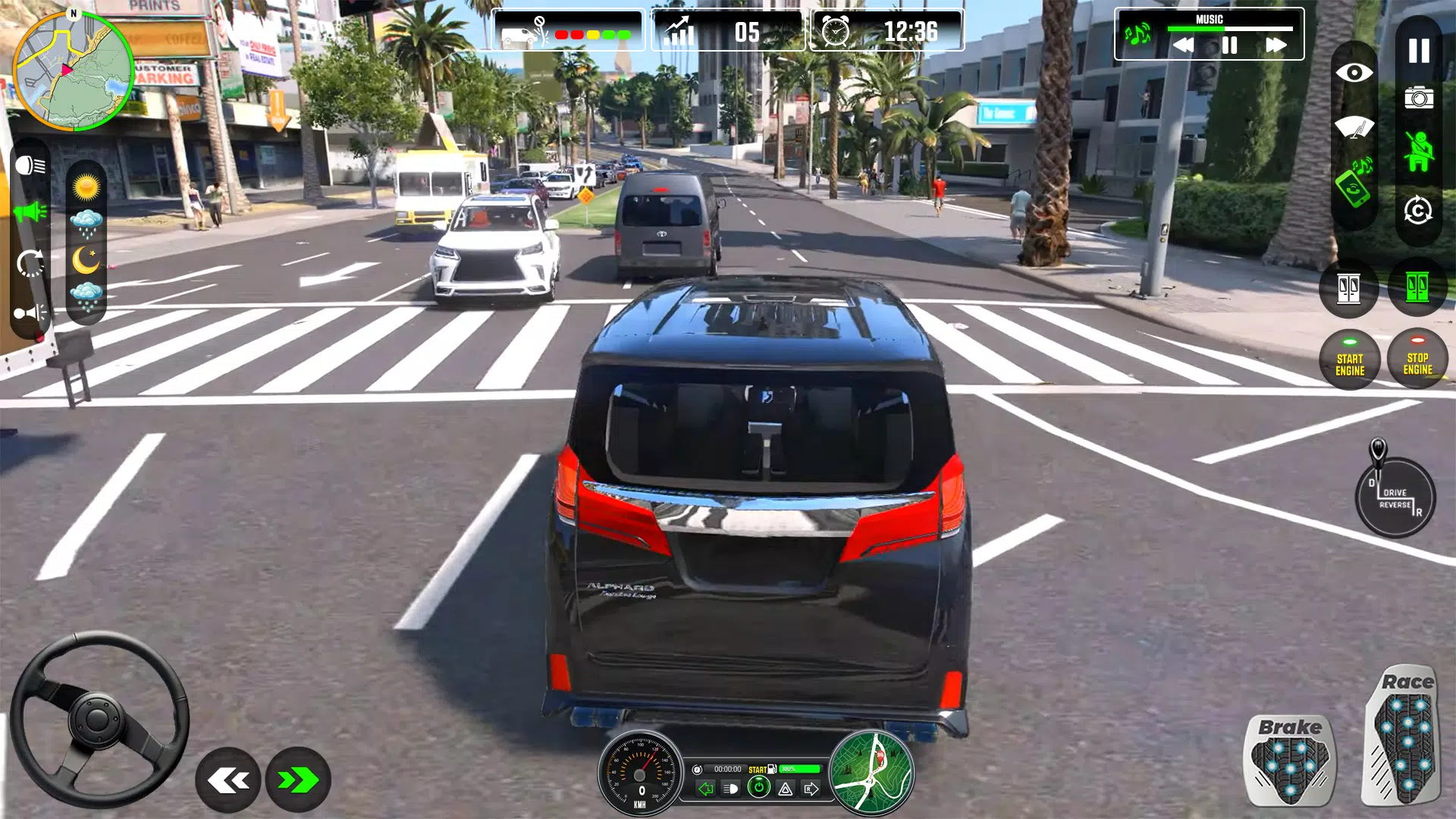 Urban Van Driving Simulator 3D Screenshot1