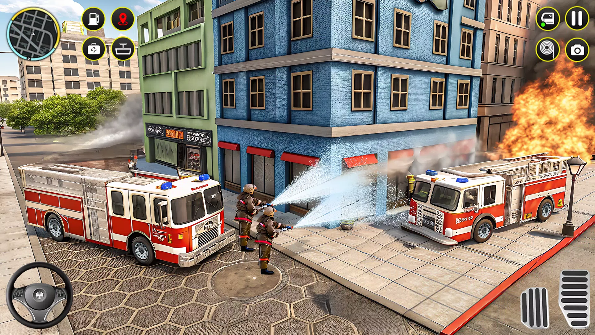 Firefighter Truck Sim Rescue Screenshot2