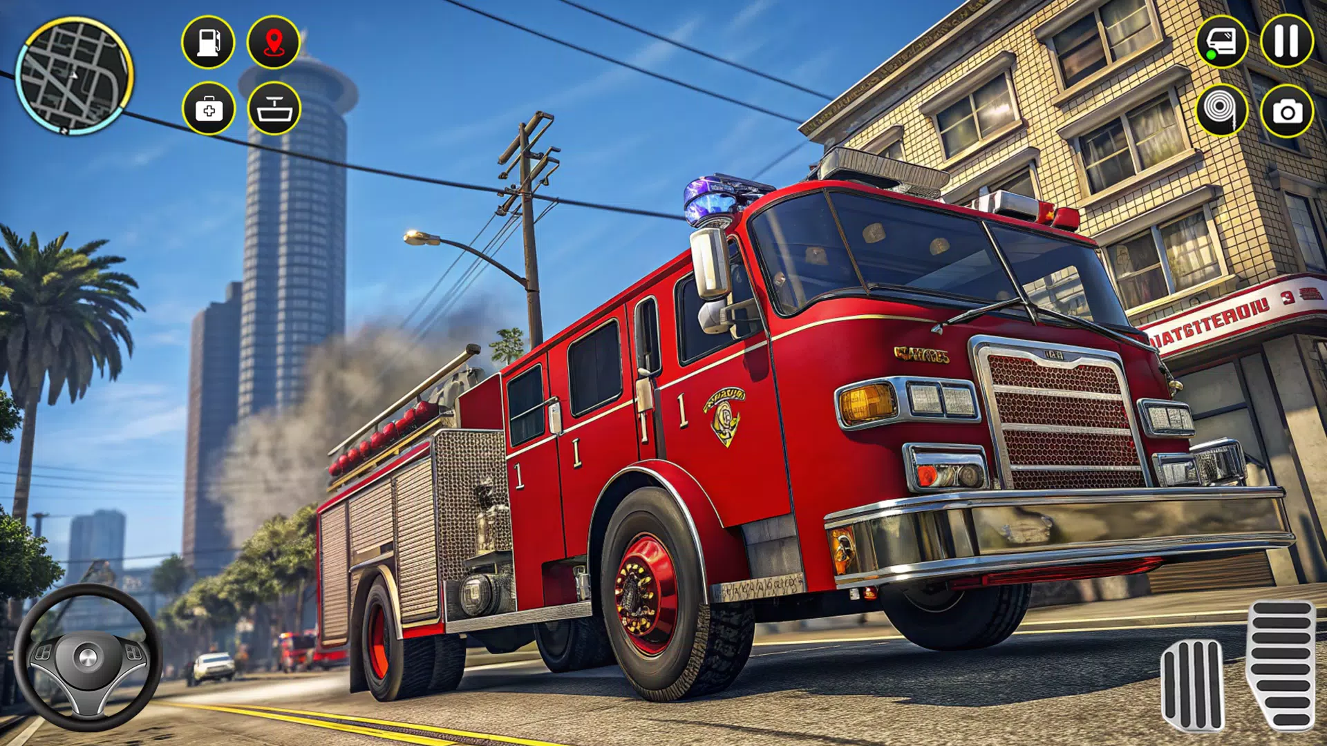 Firefighter Truck Sim Rescue Screenshot5