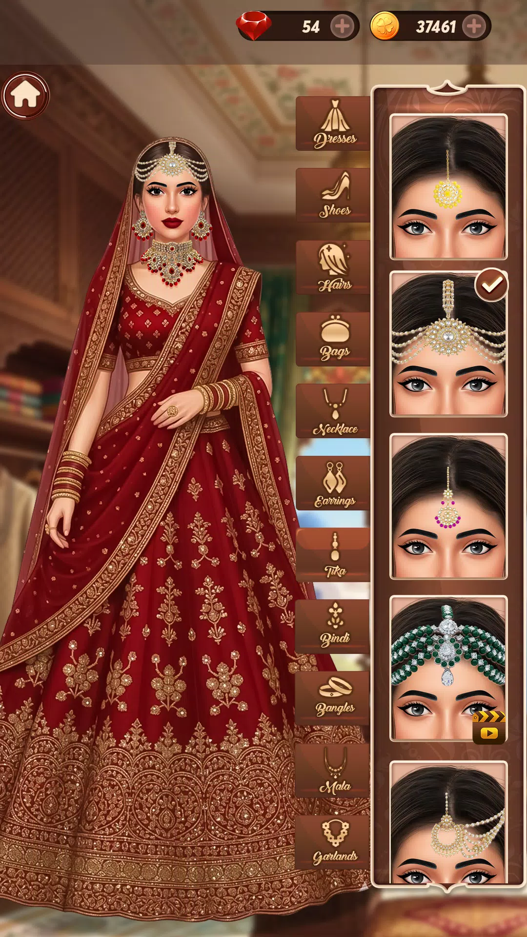 Bridal Makeup Wedding Dress up Screenshot3
