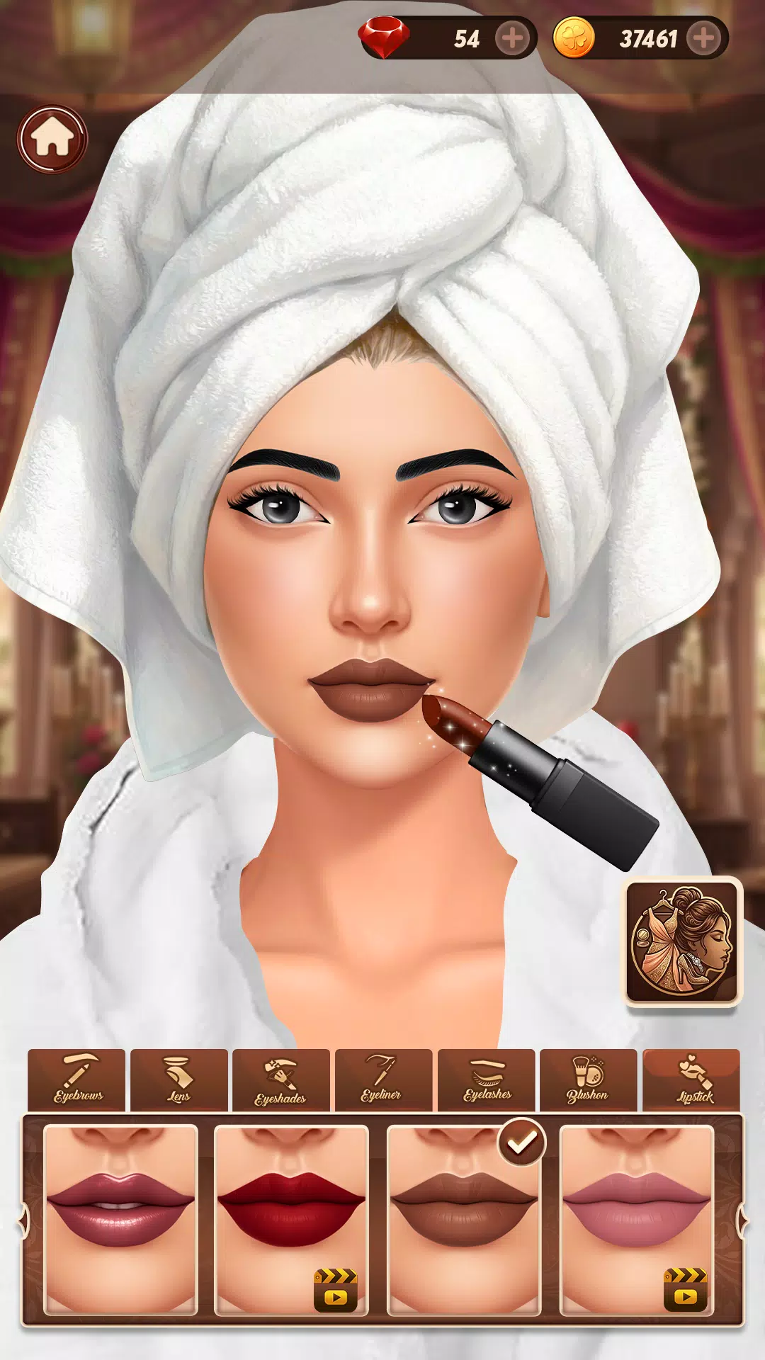 Bridal Makeup Wedding Dress up Screenshot2