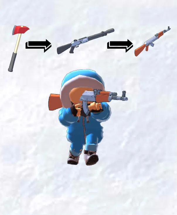 Hunter Survivor: Whiteout Screenshot5