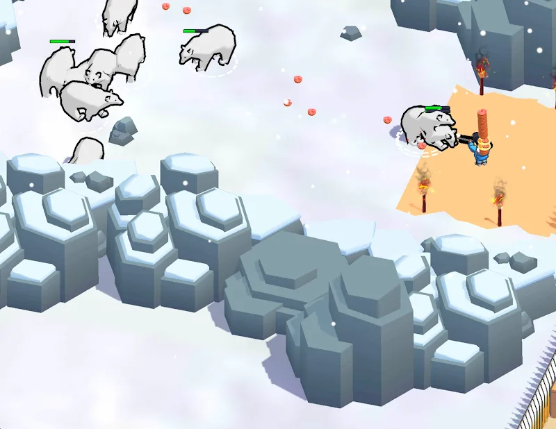 Hunter Survivor: Whiteout Screenshot1