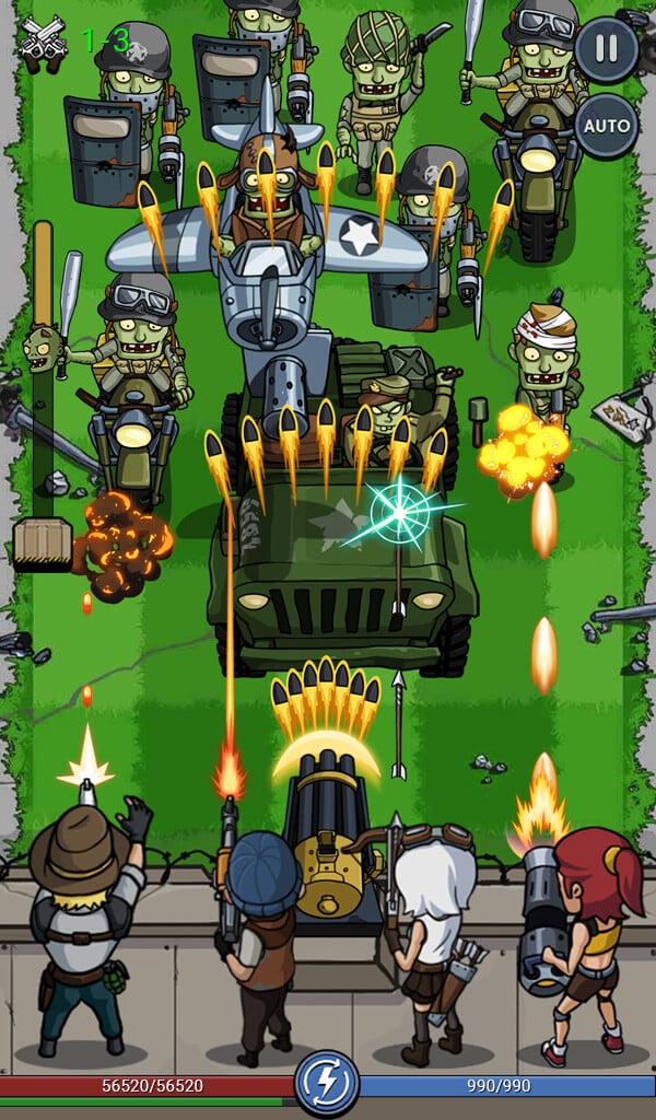 Zombie War Idle Defense Screenshot6