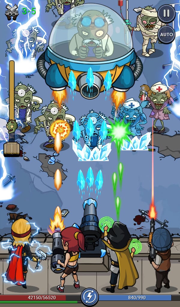 Zombie War Idle Defense Screenshot4