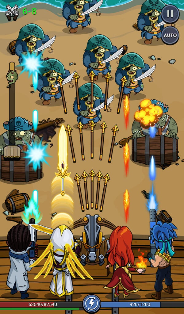 Zombie War Idle Defense Screenshot2