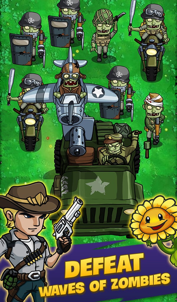 Zombie War Idle Defense Screenshot1
