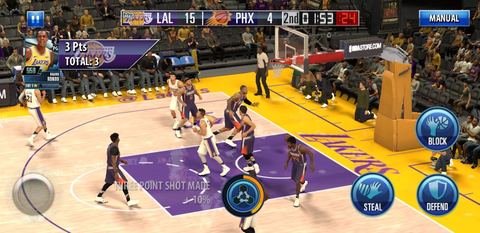 NBA 2K Mobile Screenshot2