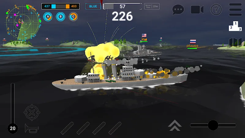Ships of Glory: Warship Battle Screenshot2