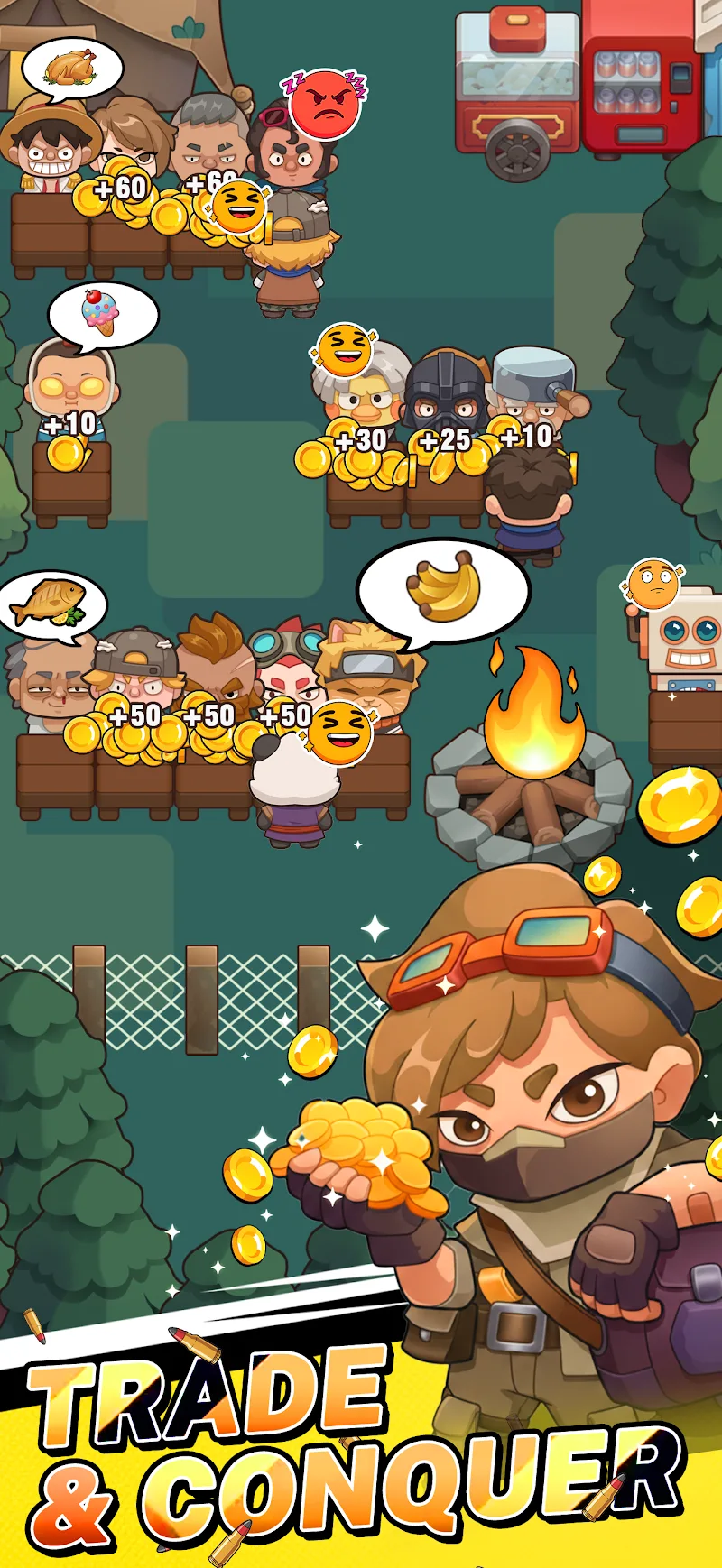 Survivor Camp Z : Idle Tycoon Screenshot1