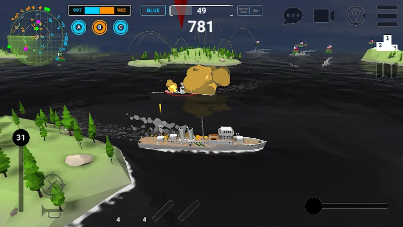 Ships of Glory: Warship Battle Screenshot1