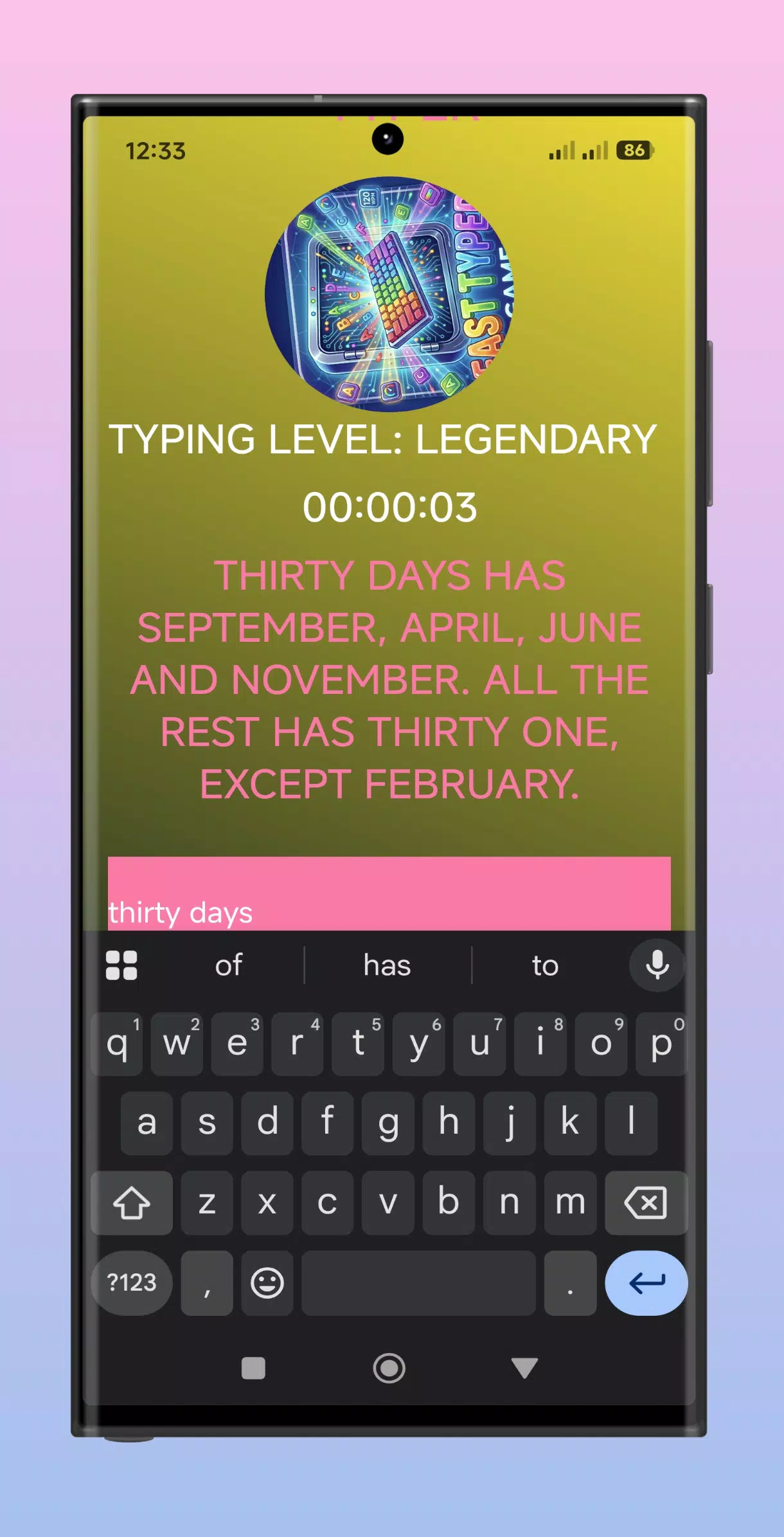 Typer Screenshot3