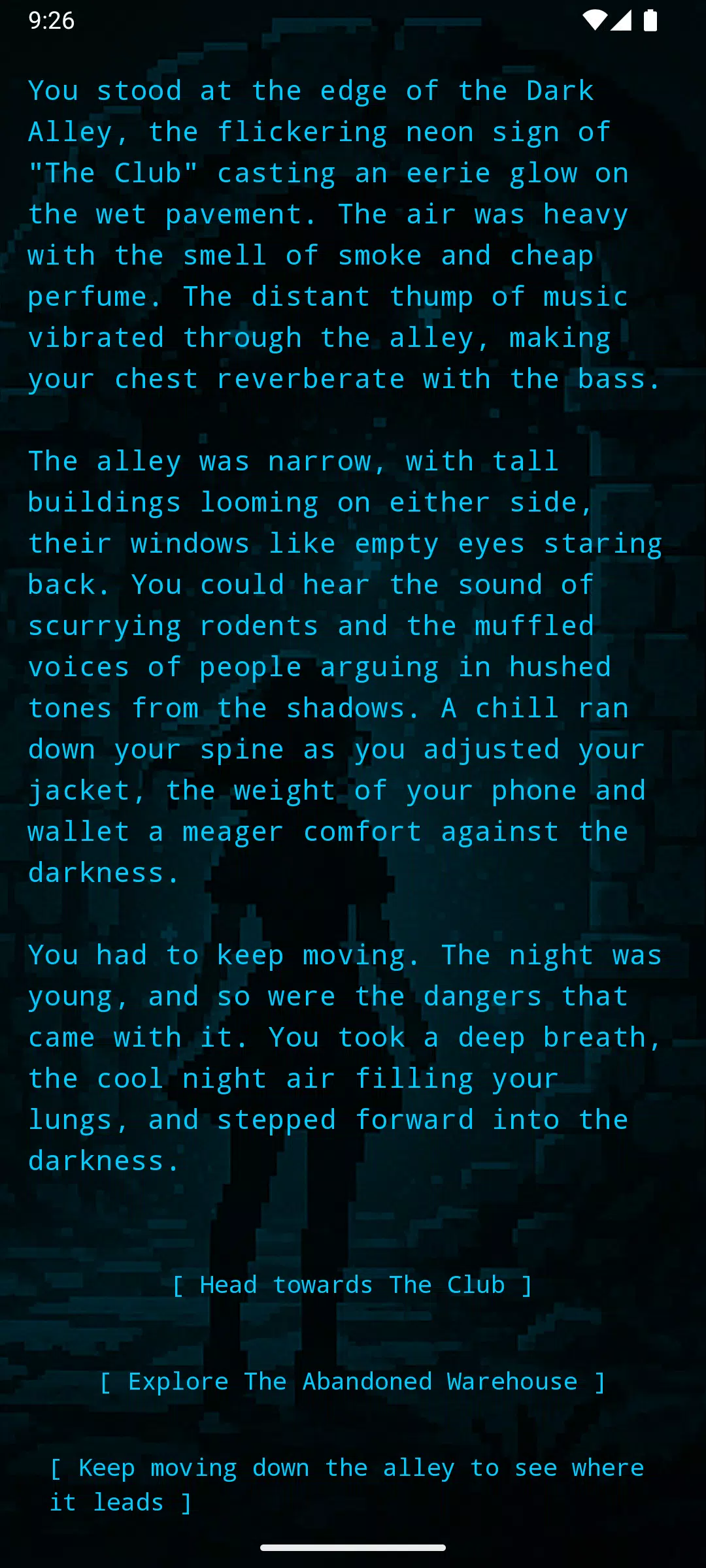 AeonTrail Interactive Stories Screenshot4