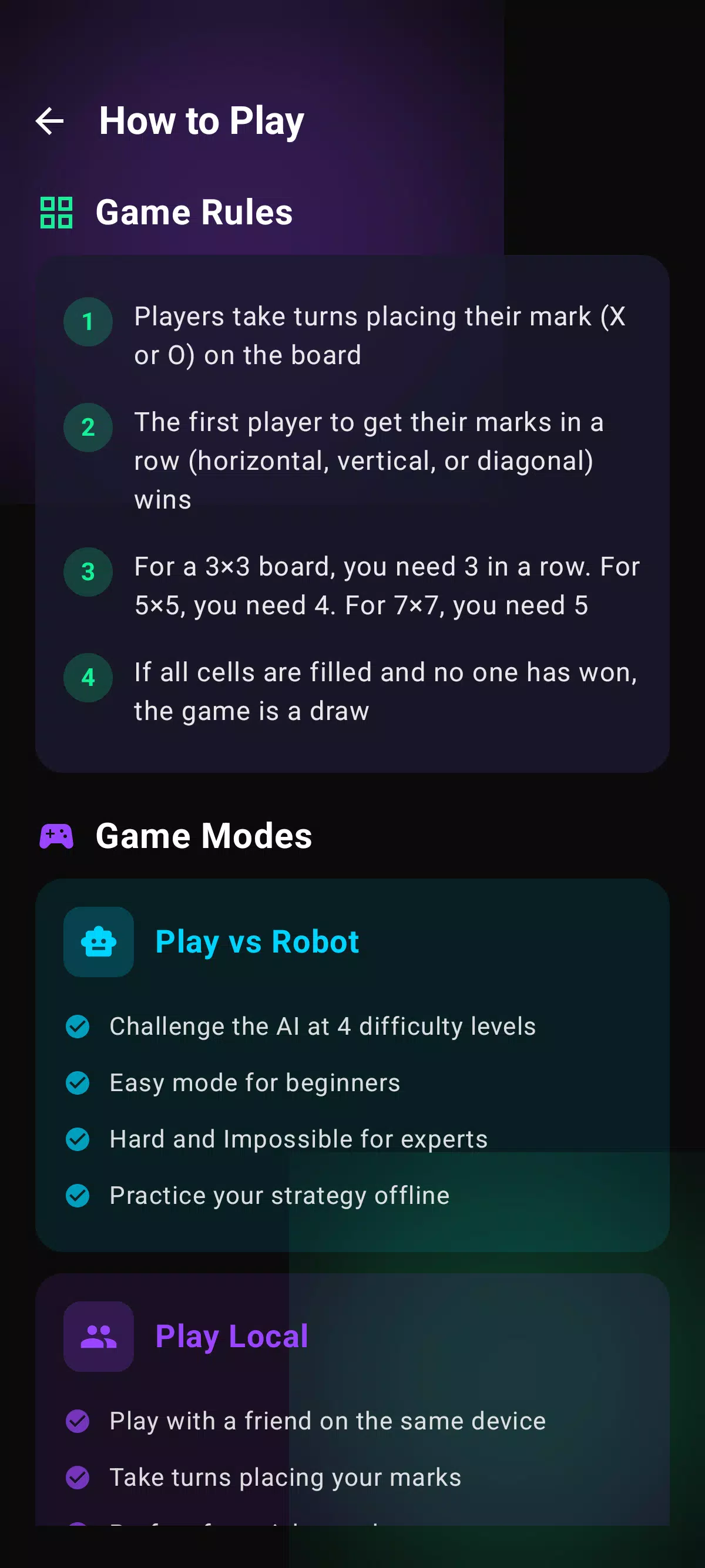 Tic Tac Toe - Multiplayer Screenshot5