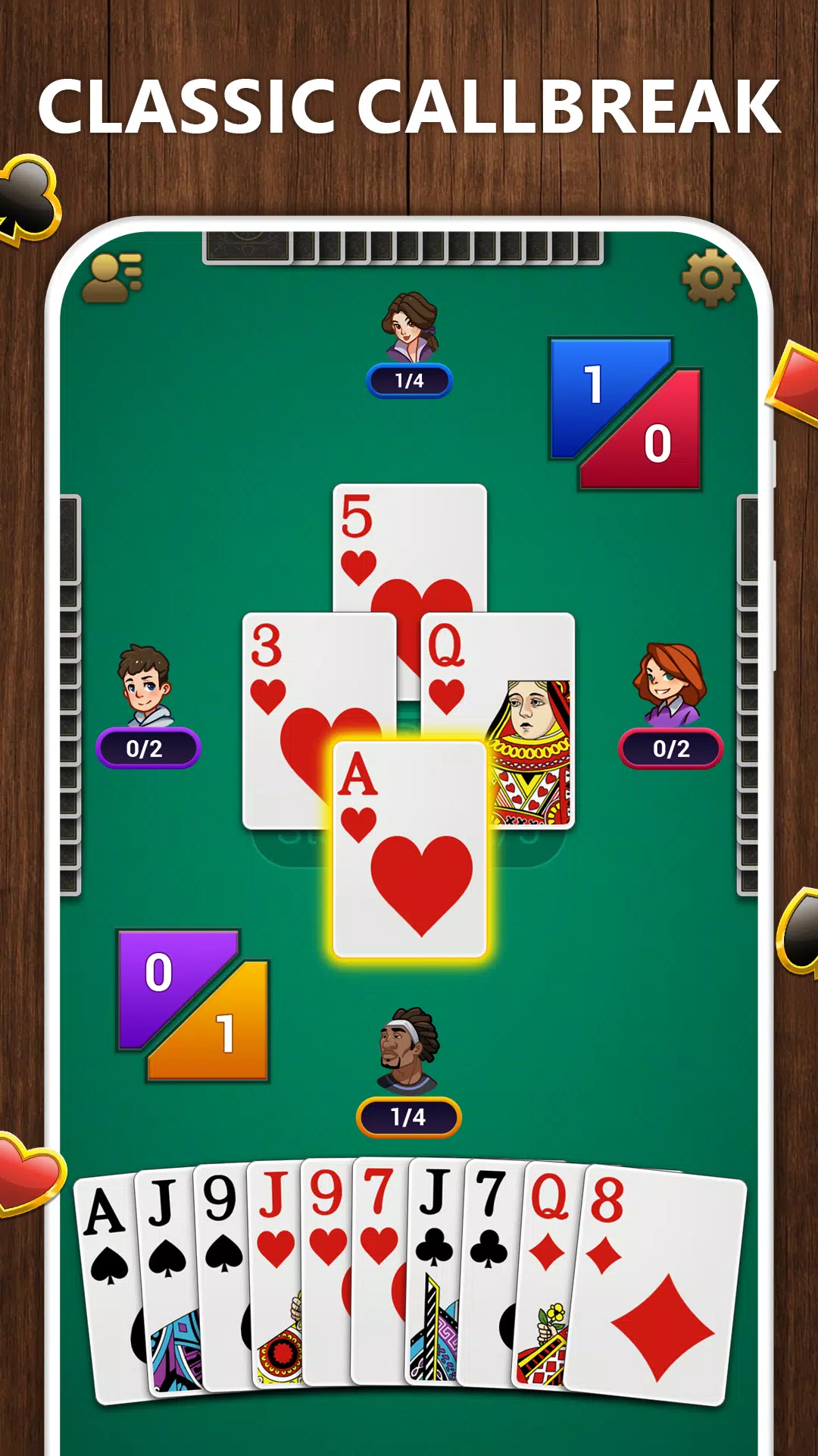 Callbreak - Card Game Offline Screenshot1
