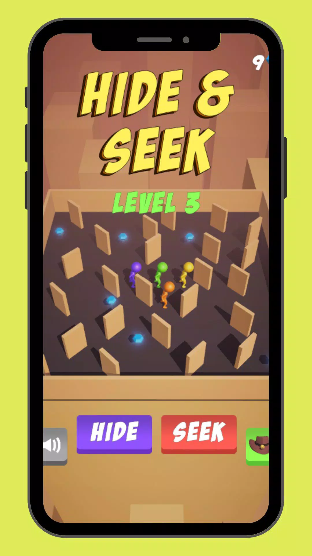 Hide a n d Seek Mini Game Screenshot1
