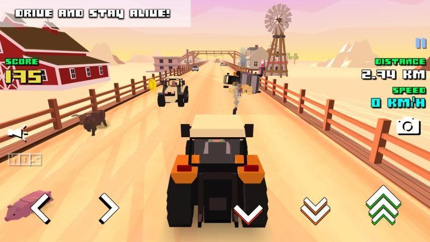 Blocky Farm Racing Screenshot8