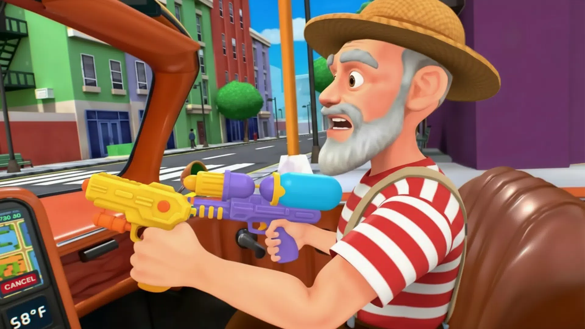 Crazy Taxi Driver Prank Games Screenshot2