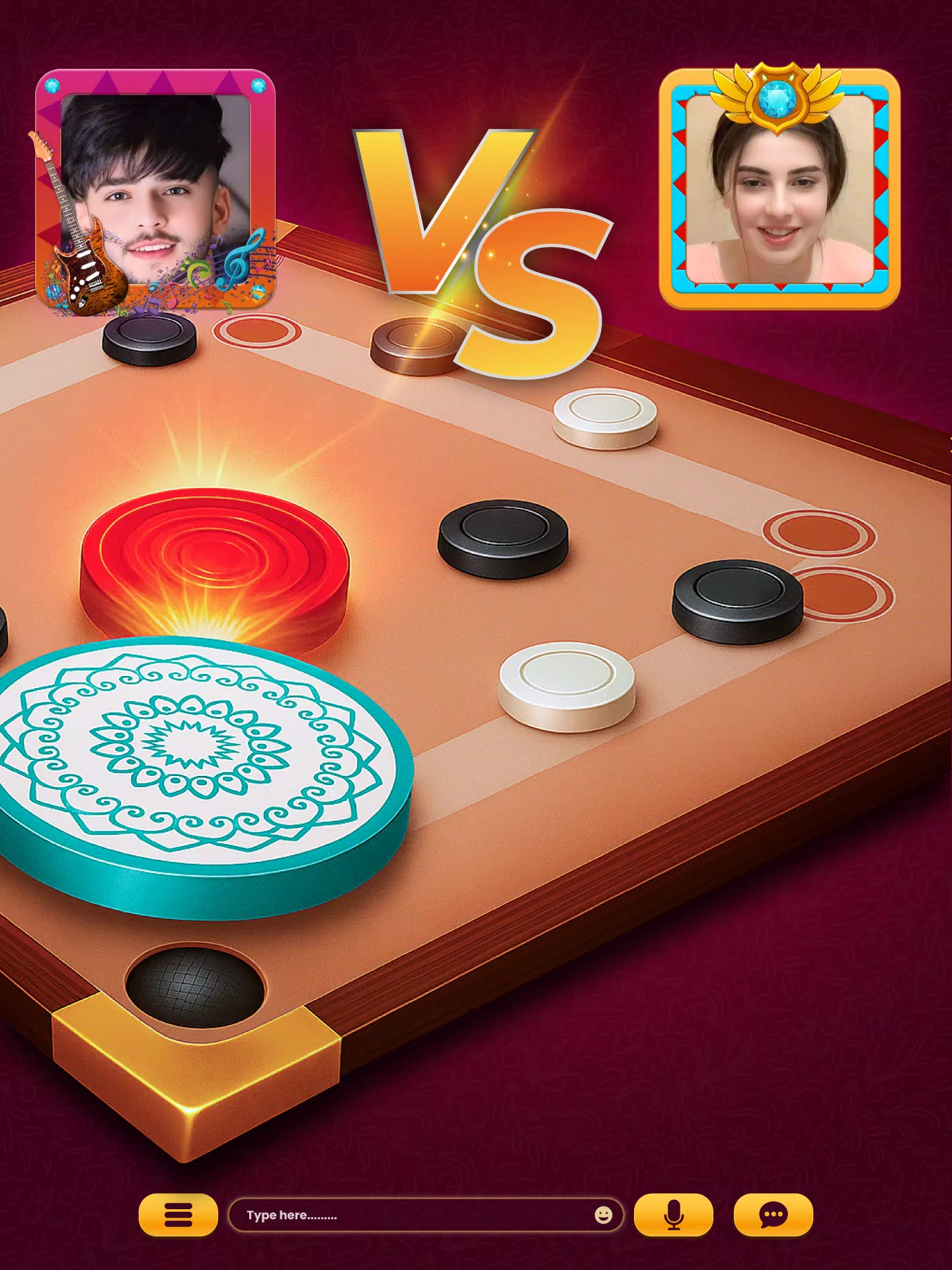Carrom Online Multiplayer Game Screenshot8