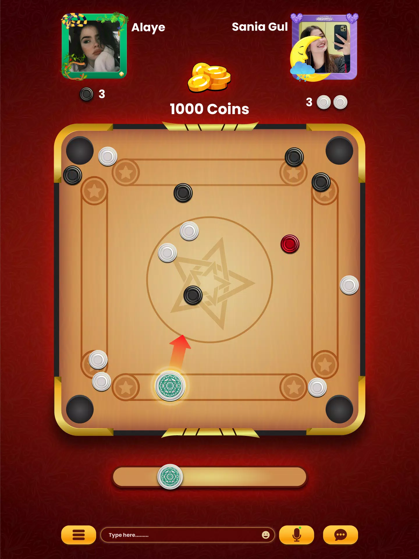 Carrom Online Multiplayer Game Screenshot5