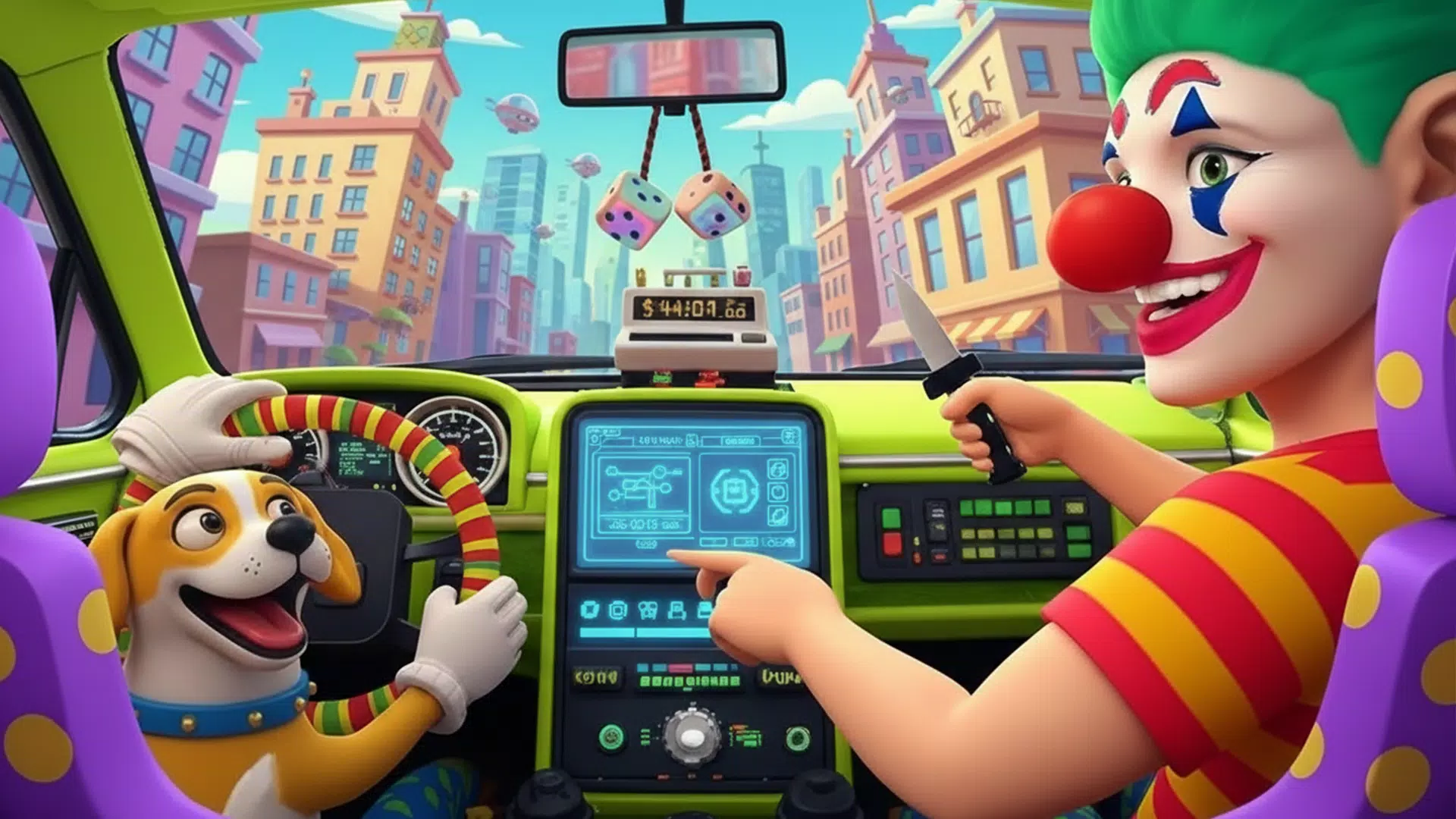 Crazy Taxi Driver Prank Games Screenshot3