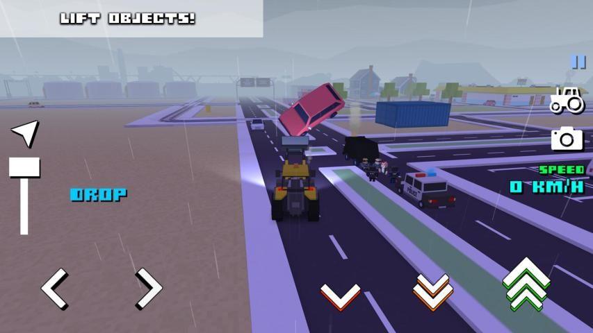 Blocky Farm Racing Screenshot1