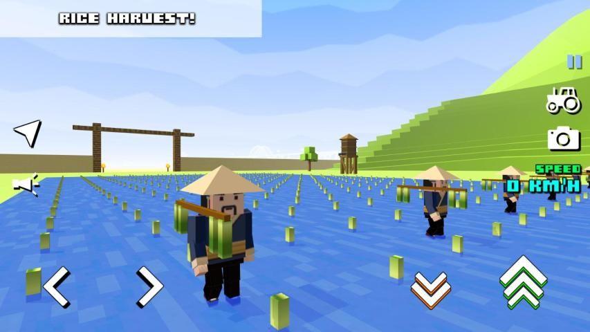 Blocky Farm Racing Screenshot3