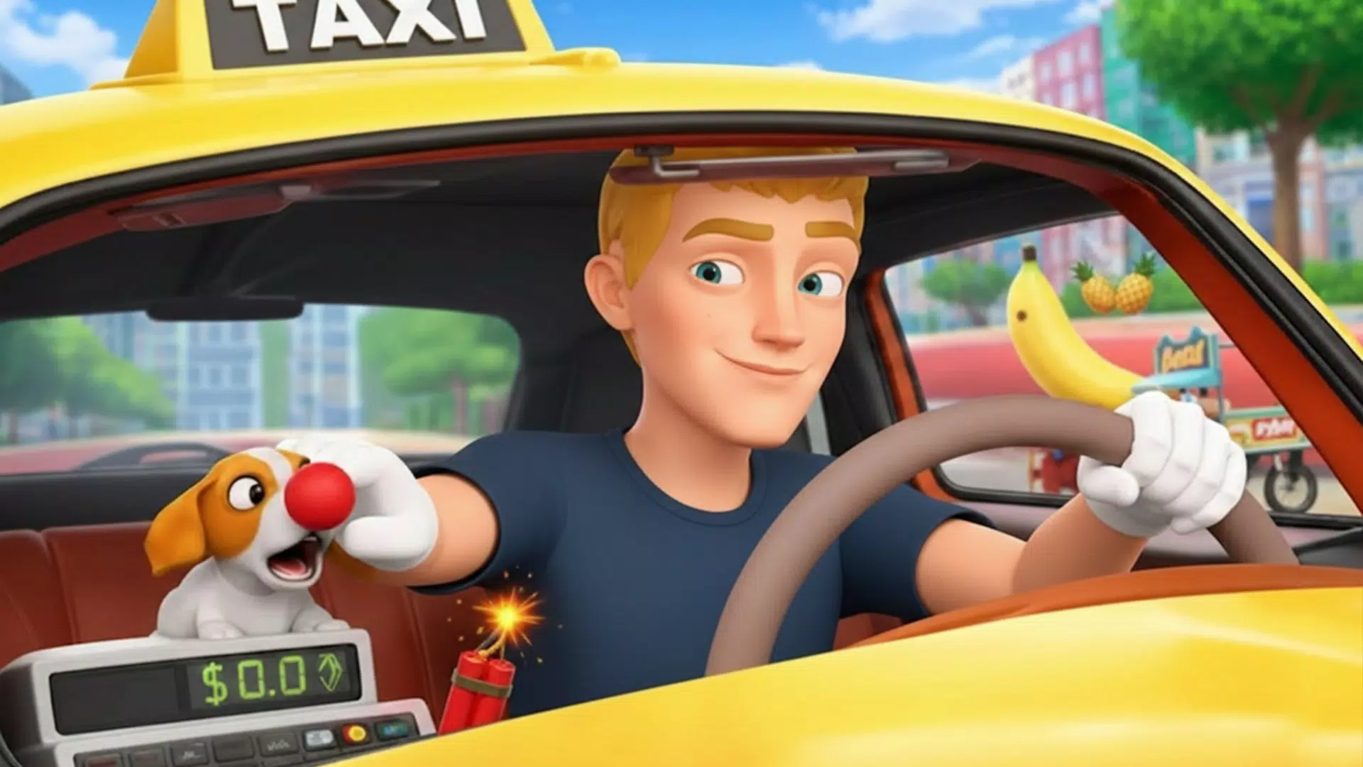 Crazy Taxi Driver Prank Games Screenshot6