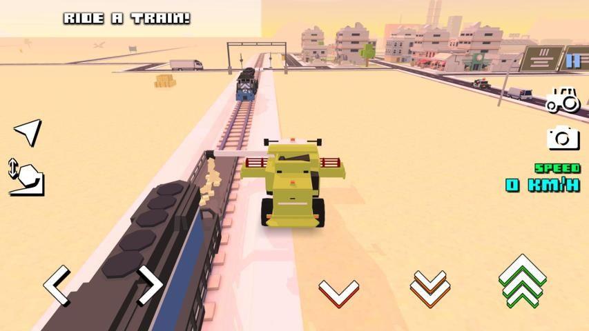 Blocky Farm Racing Screenshot2