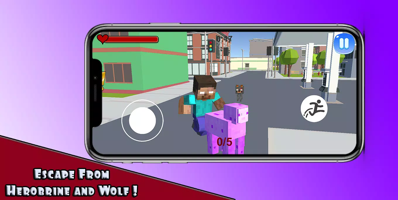 Herobrine Escape 3D Screenshot1