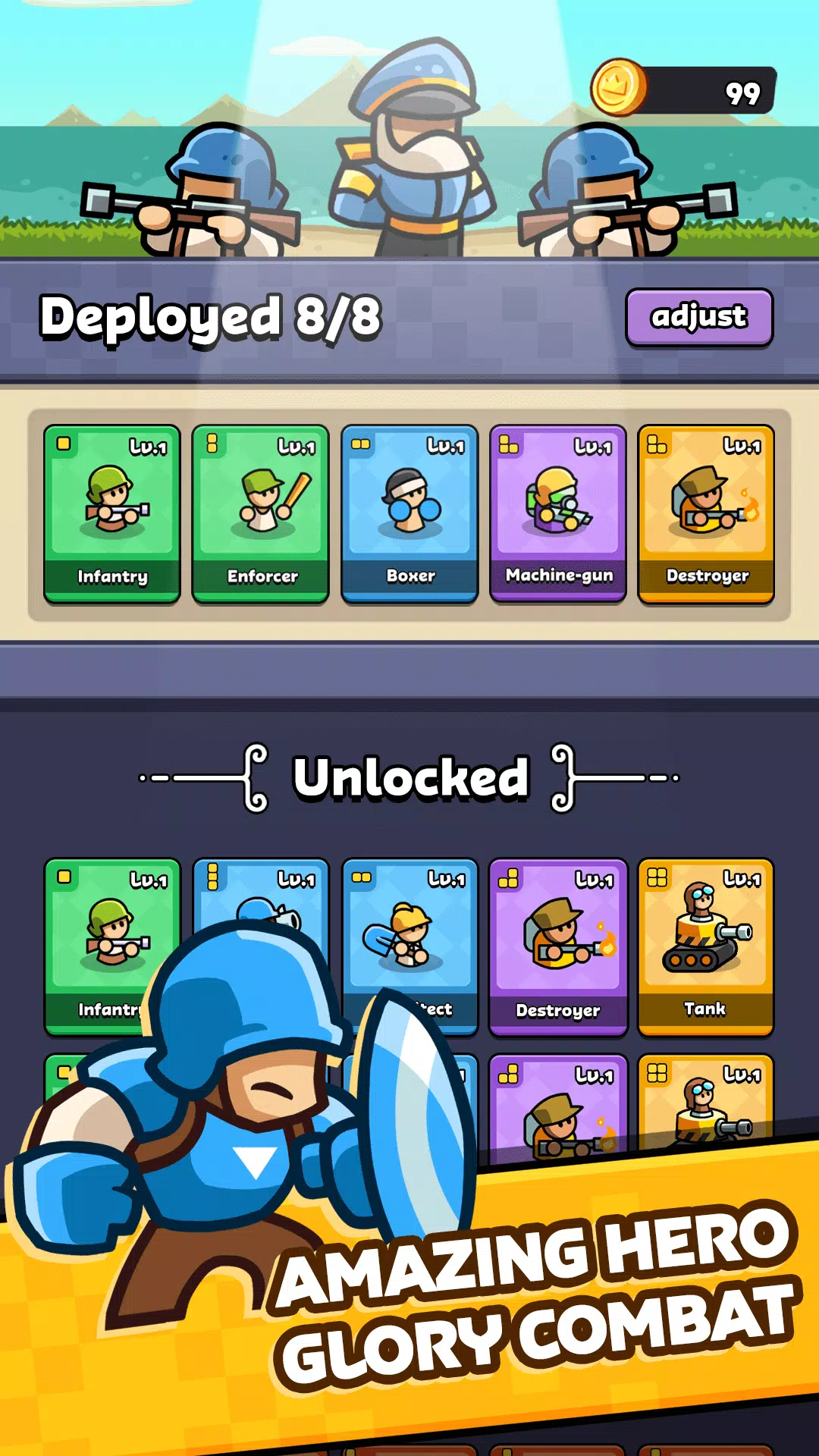 Pocket Rivals: Hero Force Screenshot4
