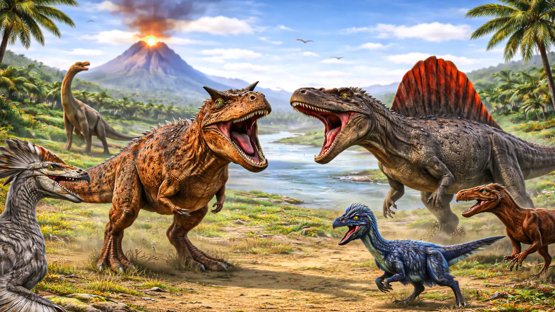 Jurassic Primal Dino Clash 3D Screenshot2