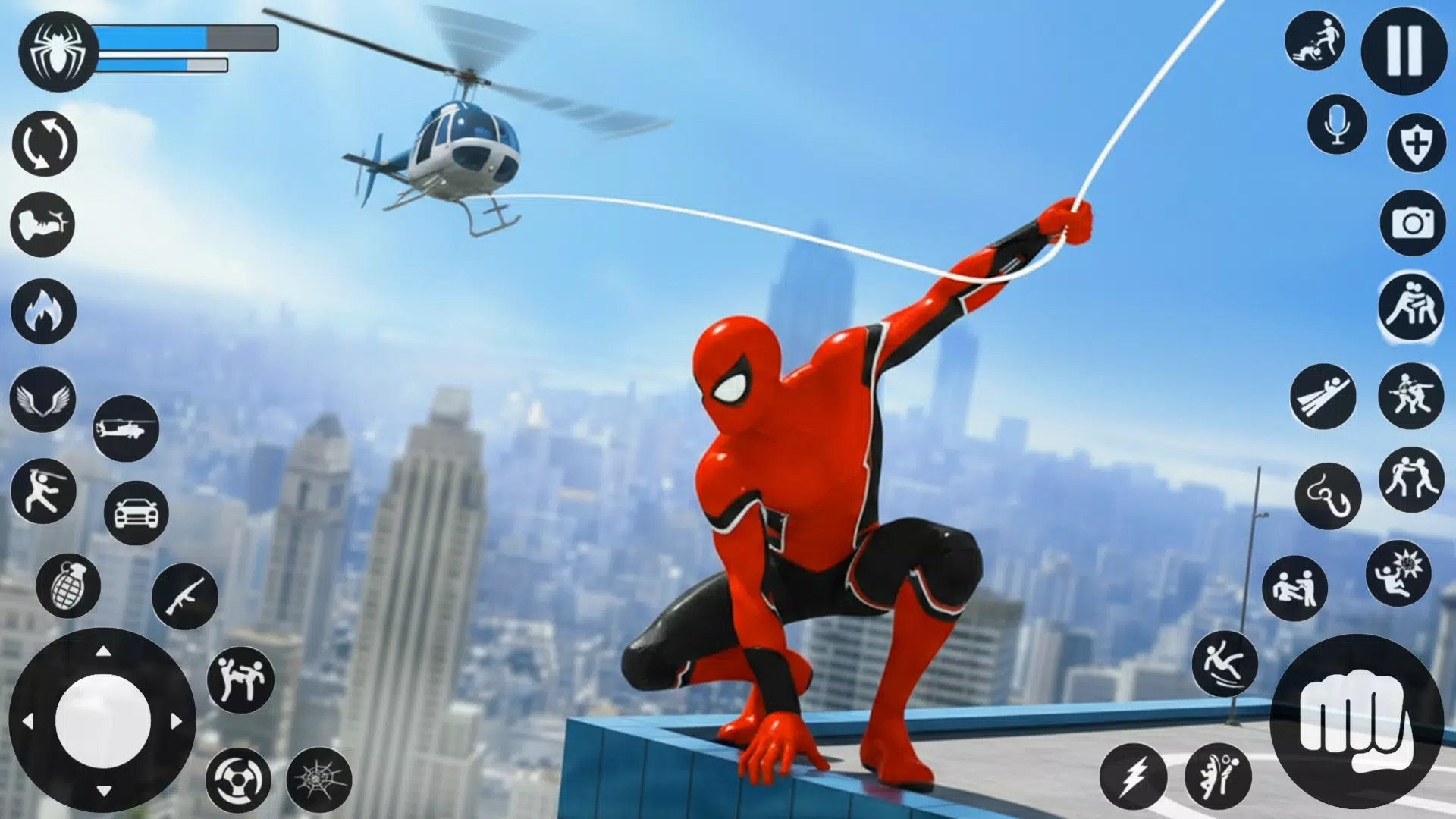 Spider Rope Hero: Town Rescue Screenshot1