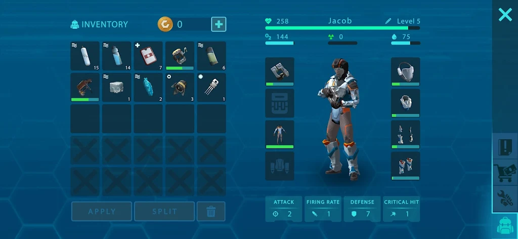 Space Stars: RPG Survival Game Screenshot1