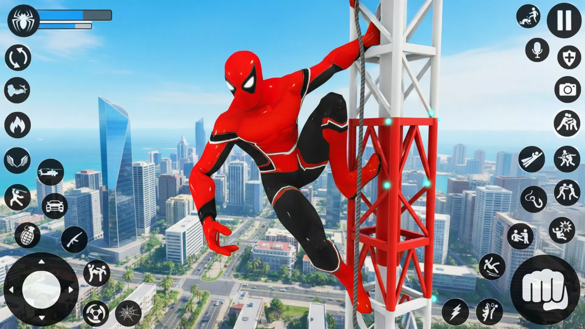 Spider Rope Hero: Town Rescue Screenshot2