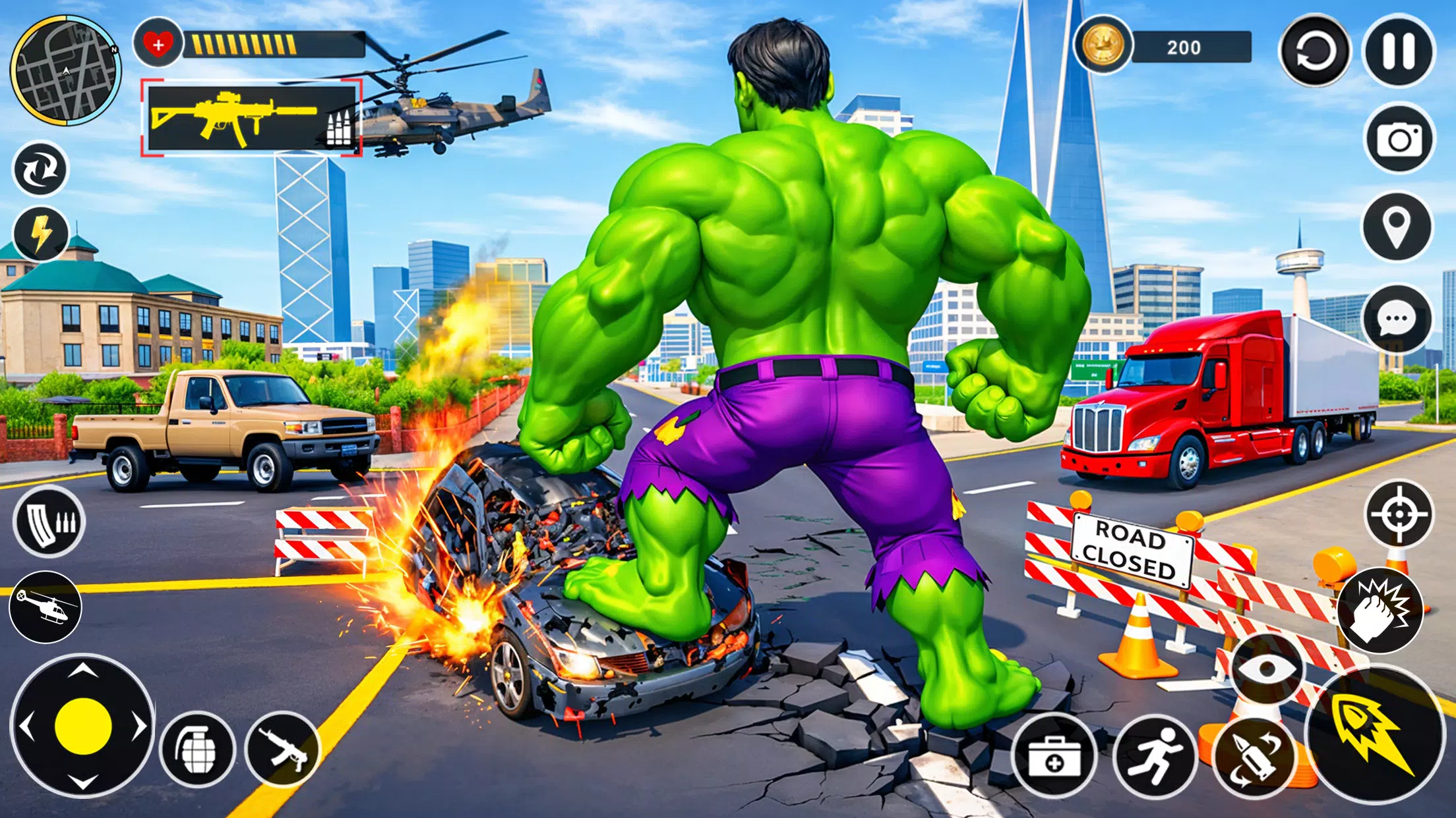 Incredible Monster Hero Battle Screenshot2