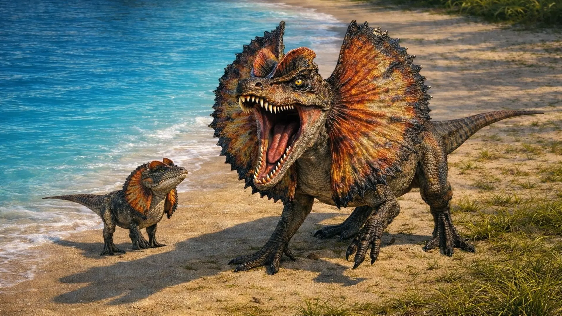 Jurassic Primal Dino Clash 3D Screenshot1