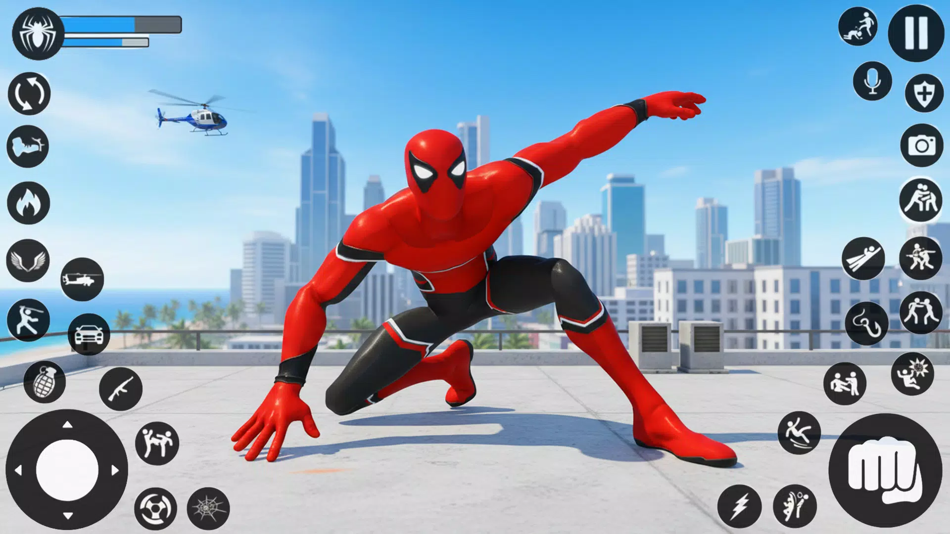 Spider Rope Hero: Town Rescue Screenshot8